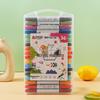 36-Color Double-Ended Acrylic Marker Set - Large Capacity, Multi-Color for DIY & Student Drawing.