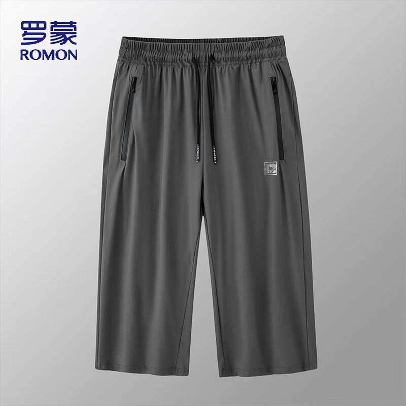 ROMON Men's Ice Silk Quick-Dry Capris DK79
