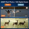 5K Infrared Night Visions Binoculars 10X Digital Zoom Outdoor HD Telescope Camera 5000mAh Rechargeable Hunting Camera for Adults