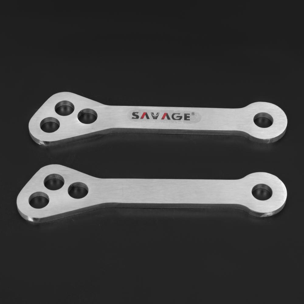 Lowering Links Kit For SUZUKI GSR750 SV650/X SFV 650 Gladius GSR 750 SV 650X Motorcycle Rear Suspension Cushion Drop Levers Lowering Links Kit