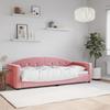 VidaXL Daybed Pink 80x200 Cm Velvet 354132