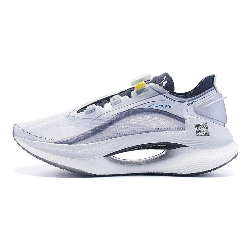 Li Ning Shadow 1.0 Cushioning Slip Resistant Breathable Low top Shadow 1.0 Women's Light Smoke Gray ARRS010-2