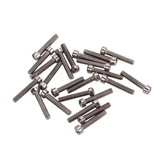 24Pcs Dual Coil Humbucker Pickups Pole Screws Set Electric Guitar Accessories