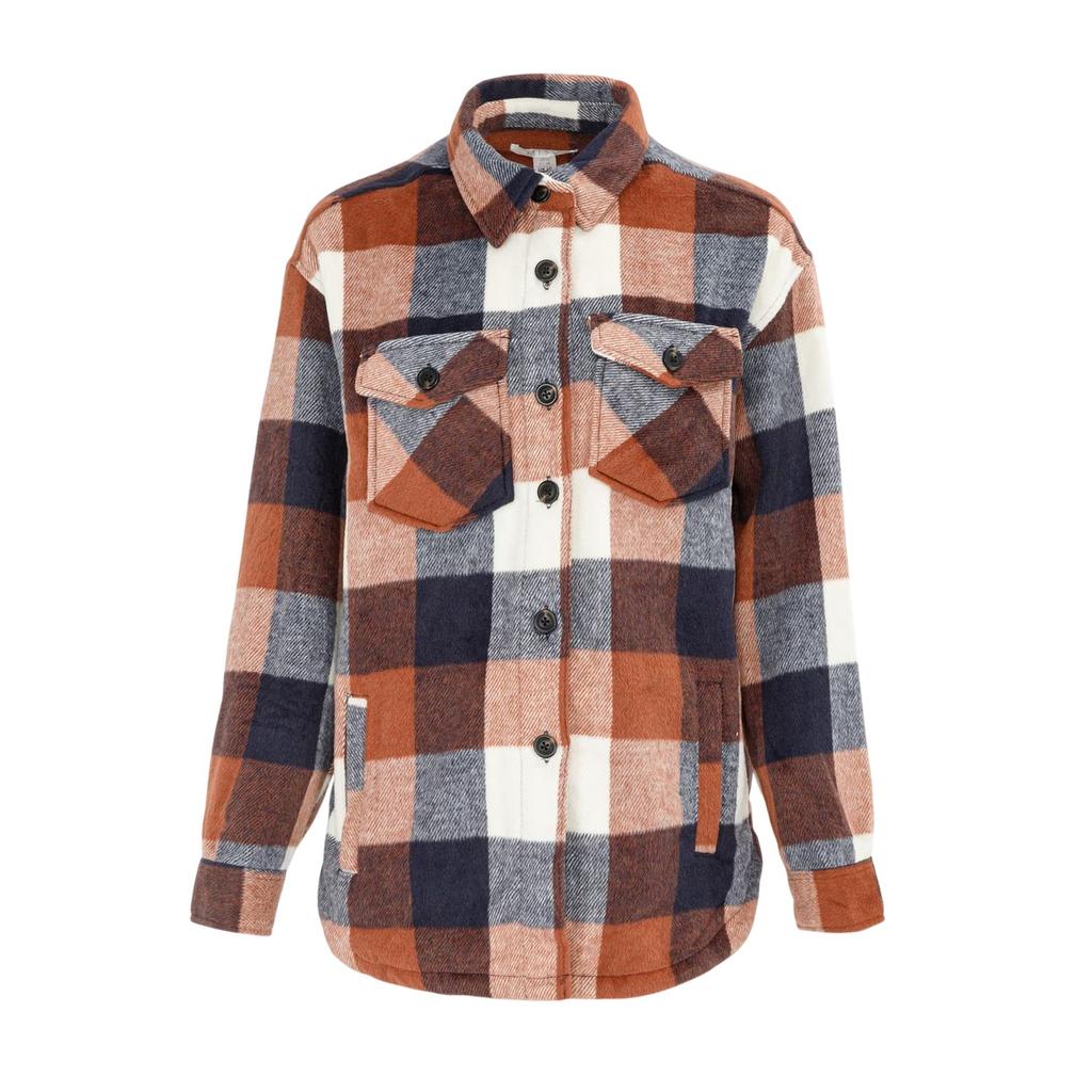 Miso Womens/Ladies Plaid Wool Shirt