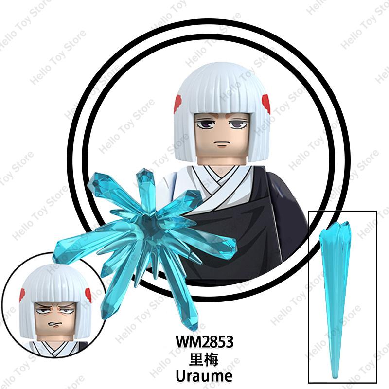 Jujutsu Kaisen Hot Anime Mini Acion Figures Satoru Gojo Model Classic Cartoon Building Blocks Itadori Yuji Dolls Bricks Toy Gift