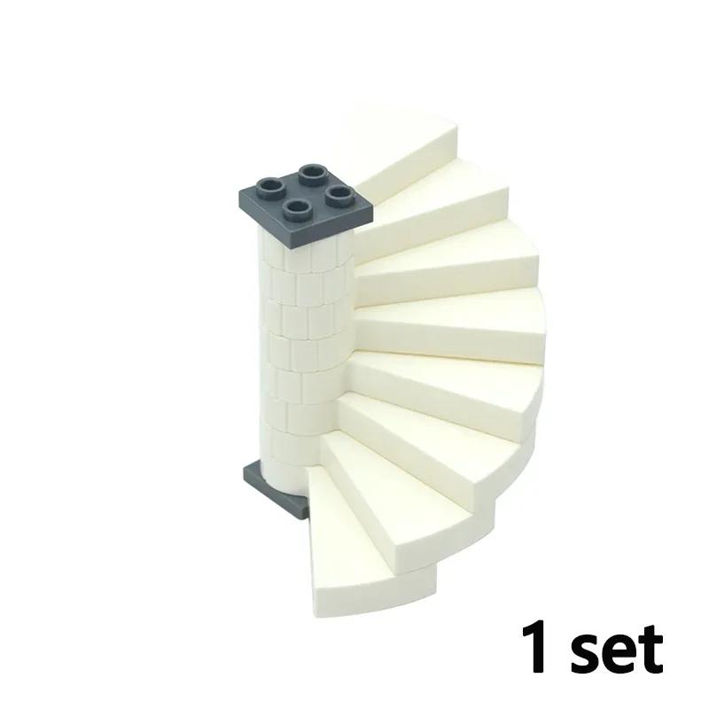 MOC Technical Bracket Bricks 1x2 1x1 Inverted Display Holder Building Blocks Compatible 36840