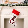 Bag Pocket Hanging Christmas Gift Santa Claus Sock Christmas Stocking Gift Bag Christmas Tree Decor