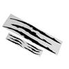 2Pcs Car Hood Cover Sticker Claw Mark Style Universal Engine Bonnet Decal for Vehicle Black