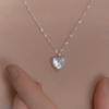 925 Silver Dol-ri Natural Mother-of-Pearl Heart Necklace