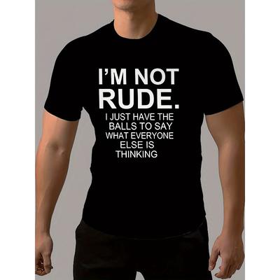 European Size Men'S Casual Sports T-Shirt with The Print Design Graphic Tee Tops for Men Summer Wear Crew Neck Regular Fit