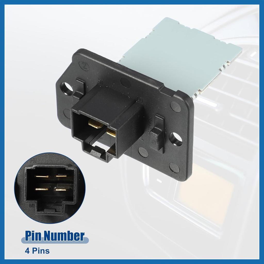 Auto-HVAC-Gebläsemotor-Widerstand Heizung Ersatz Passend für Kia Forte 2014-2018 für Kia Sorento 2011-2019 NEIN. 20424/971283K000 - Packung mit 1 schwarzem Artikel