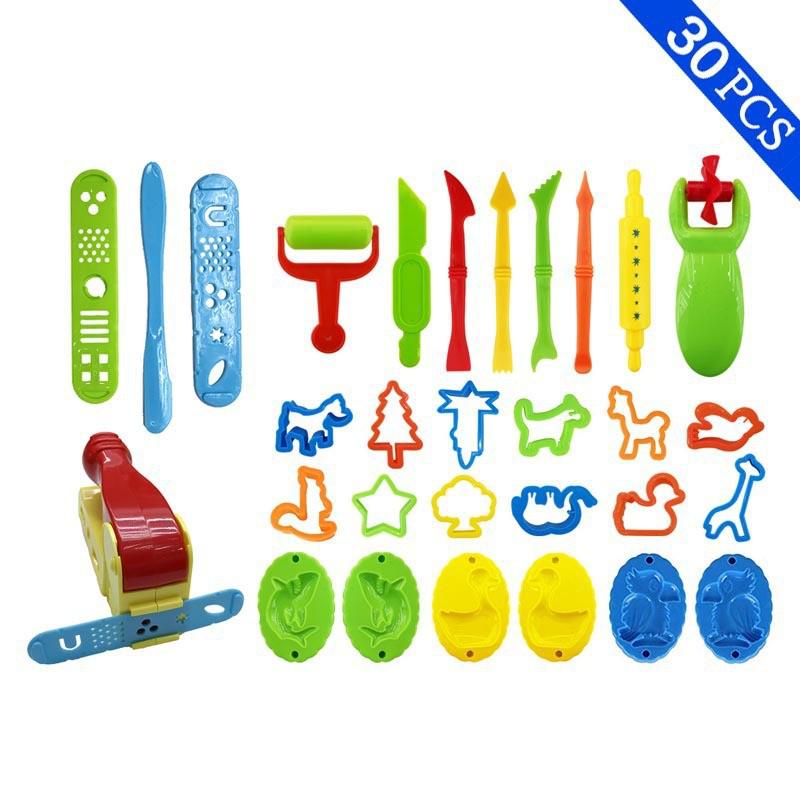 26-Piece Play-Doh Molds Educational DIY Clay Modeling Set for Kids