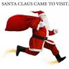 Large Festive Christmas Santa Gift Bag Rope Pocket Design Reusable Sack for Kids Holiday Present Storage