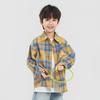 Boys' Plaid Long-Sleeve Casual Shirt