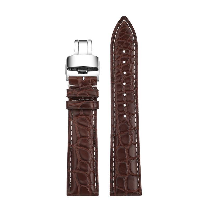 19mm 20mm 21mm 22mm 23mm Krokodilleder Uhrenarmband für Tissot 1853 T035 T099 T063 Lilock T006 T41 Echtes Lederarmband Herren