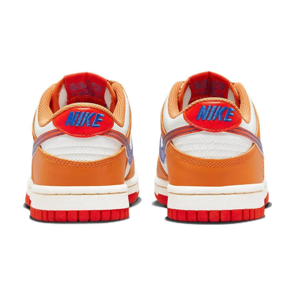 Nike Dunk Low Grade School 'Hot Curry' (Unisex) Sail / University Red / Hot Curry / Game Royal Kids' Skateboarding Shoes DH9765 101