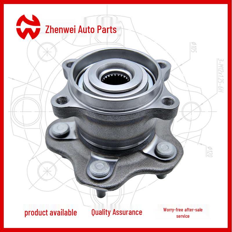 Hub Unit Car Bearing Spindle Assembly for Nissan X-Trail Rear Wheel