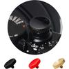 Brass Shutter Release Concave Rubber Ring Shutter Button for Fujifilm/Leica/Nikon/Sony DSLR Camera