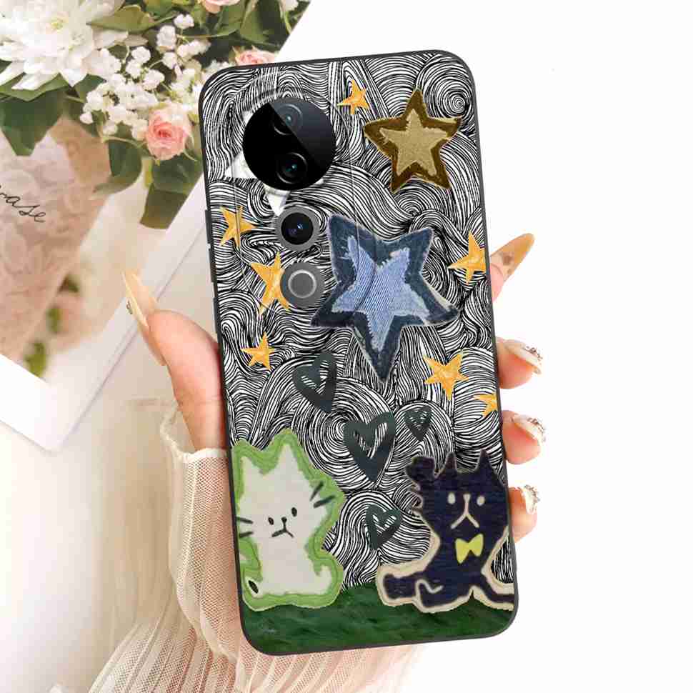 

For vivo S19 Pro 5G Case Retro Minimalist Style Soft Silicone Back Cover For Vivo S19 Pro V2362A Phone Cases Bumper vivo S19 Pro 5G