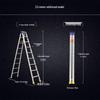 Jiancheng Reinforced Aluminum A-Frame Ladder