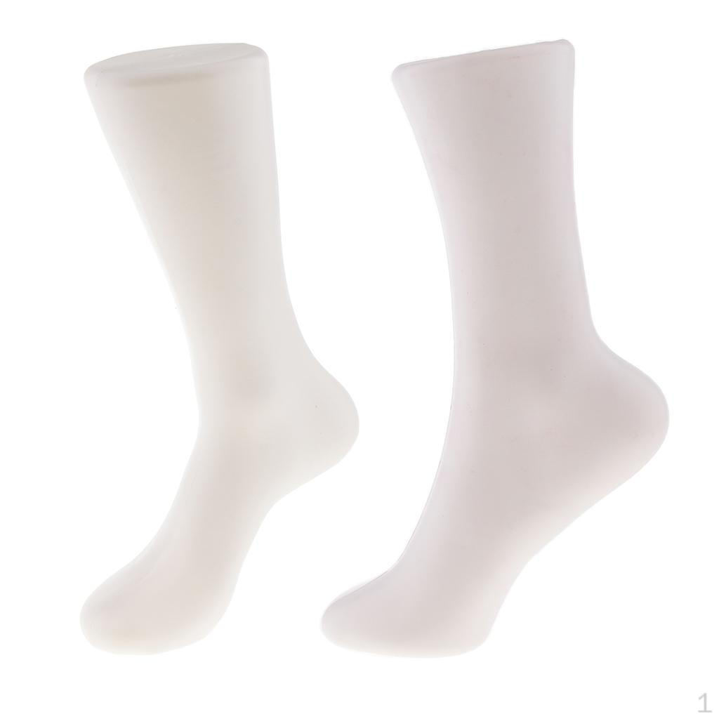 

2 шт. Модель стопы для обуви, носков, жесткий дисплей, взрослая