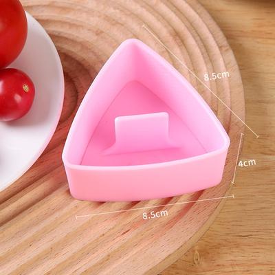 DIY Sushi Mold Triangle Rice Ball Maker Bento Box Compact Triangular Case