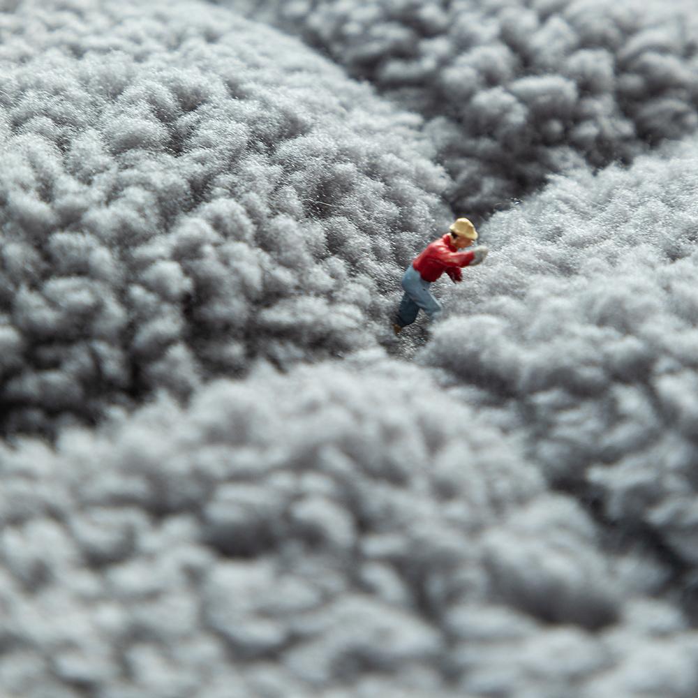 Winter Plush Sofa Cushion Grid Pattern Batted Sofa Pad Non-Slip Home Protection Sofa Cover for Living Room, Office