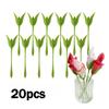 20pcs Floral Napkin Holders, Stylish and Elegant, Creative Flower-shaped Stands, Combining Storage and Decoration, For Weddings
