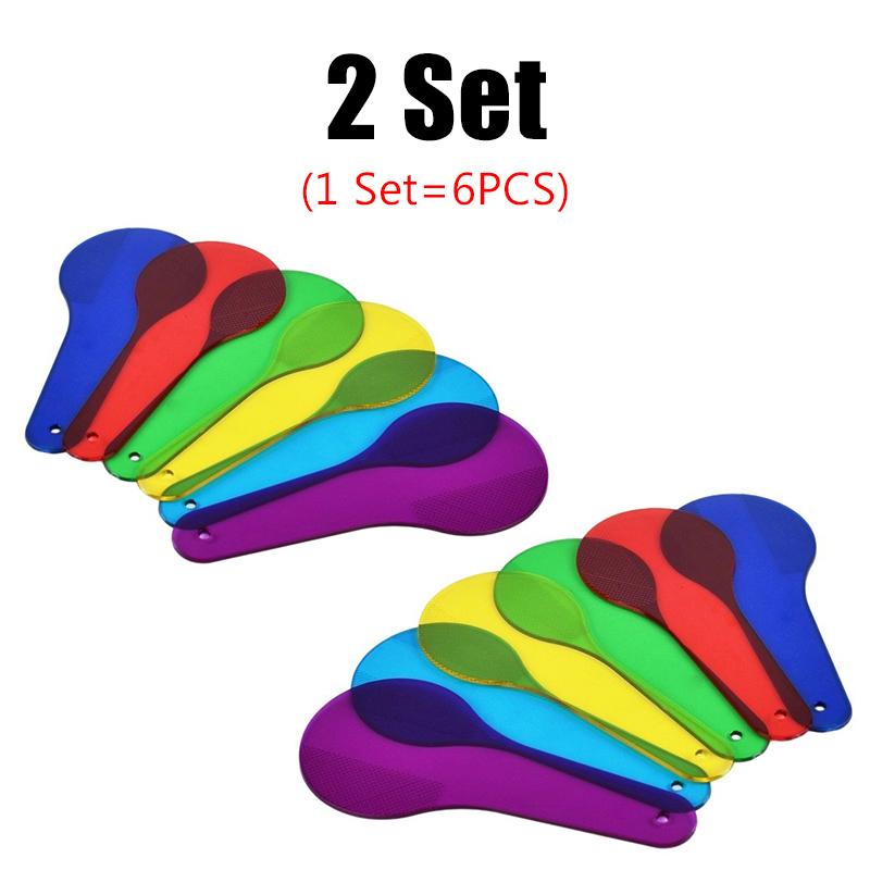 Transparent Color Filter Board Color Mixing Observation Game Props Suitable for Classroom Rewards Party Gift Boy Girl Favors ZYF
