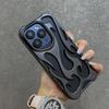 Fashion Matte 3D Hollowed Flame Phone Case For iphone 17 Air 16 Pro Max 15 Plus 14 13 12 11 Electroplated Soft Back Cover capa