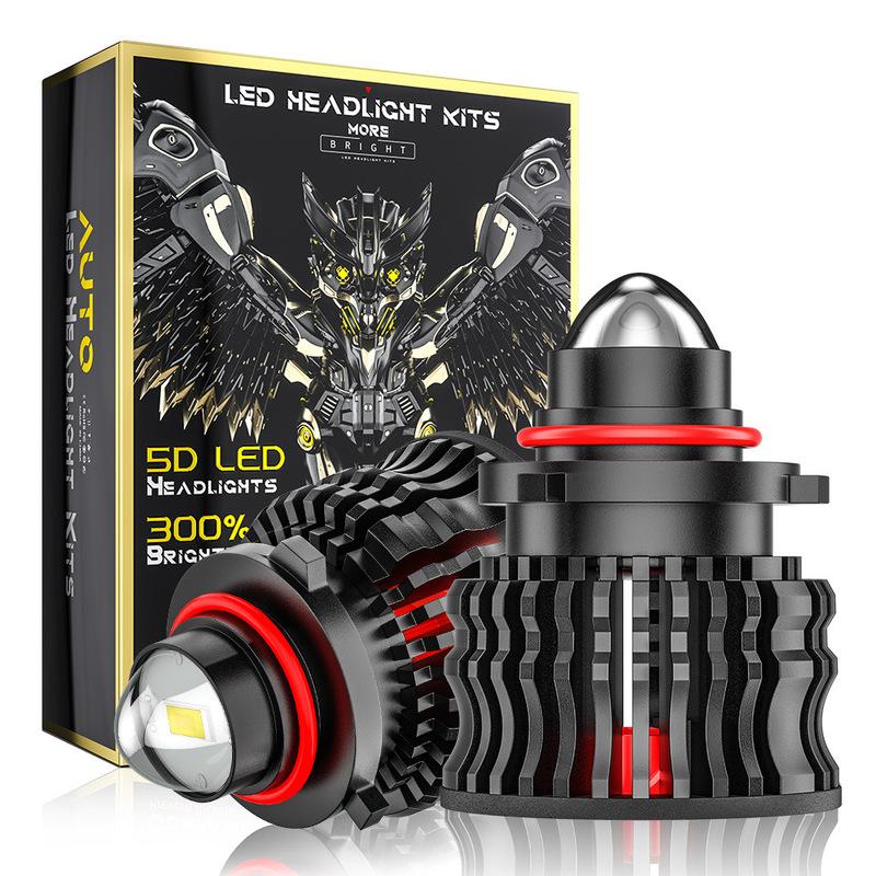 2pcs 9005/9006/H10 H8/H11 60W 12V LED Fog Light Bulb Car Driving Headlight Fog Light With Lens Light 12000LM 6500K H8