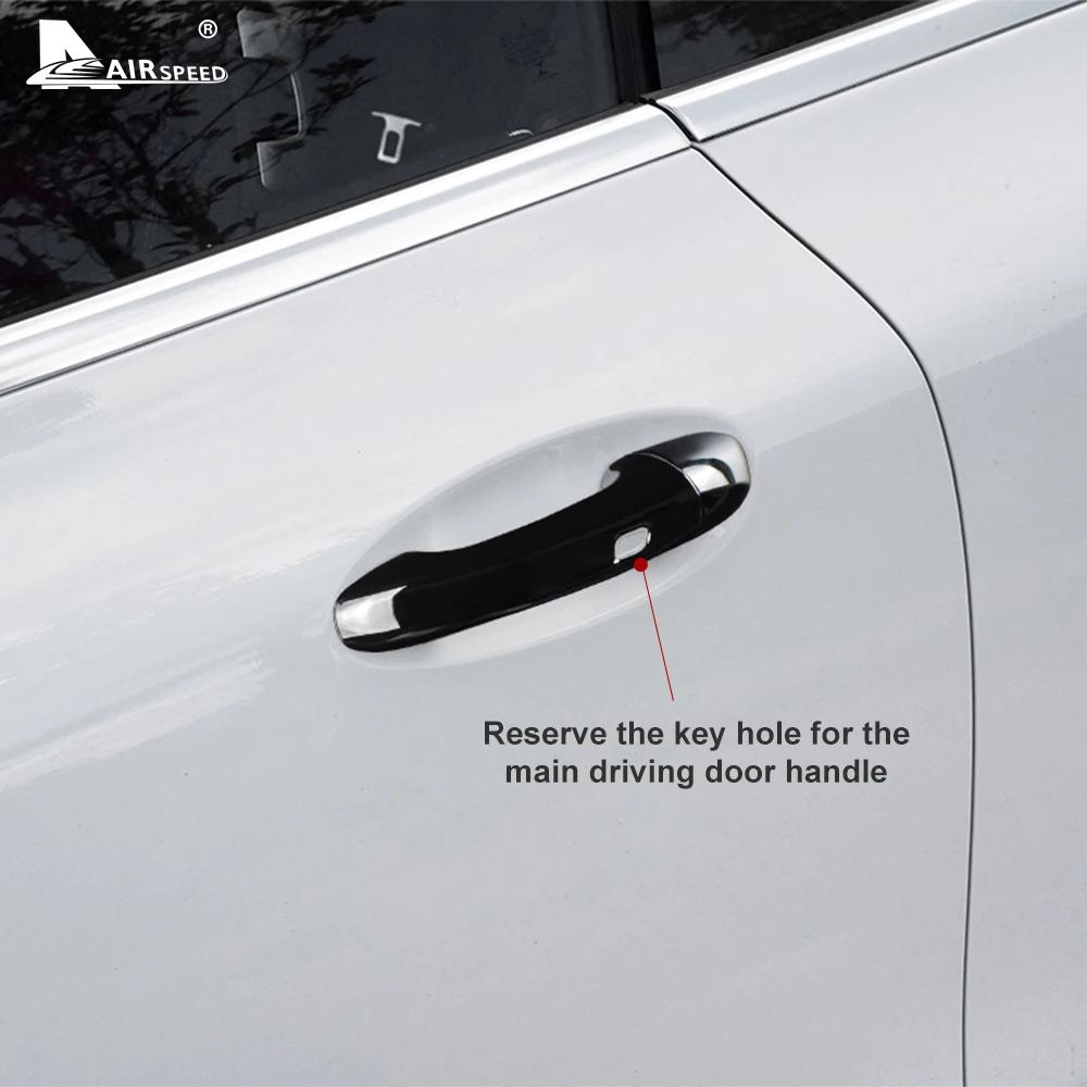 Adesivo Copri Maniglia Porta in ABS per Mercedes Benz Classe A B C E GLC CLA GLE GLS GLB CLS 2015-2024