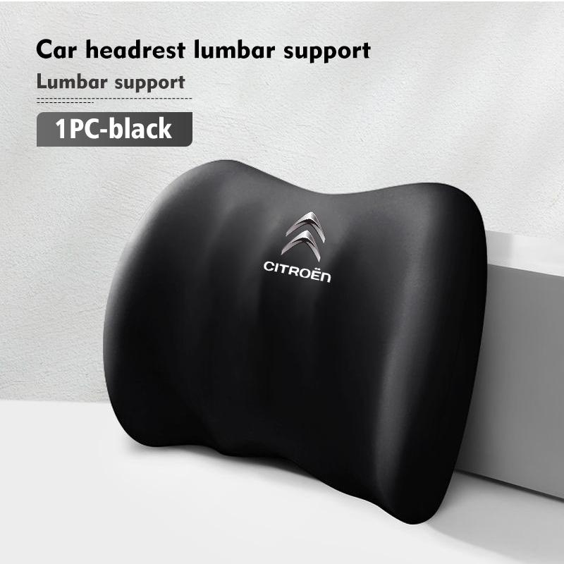 Auto Nackenkissen Polster Fahrzeugsitz Kopfstütze Lendenwirbelstütze für Citroen C5 C1 C2 C6 C4L DS3 DS4 DS5 C-Elysee Grand Berlingo