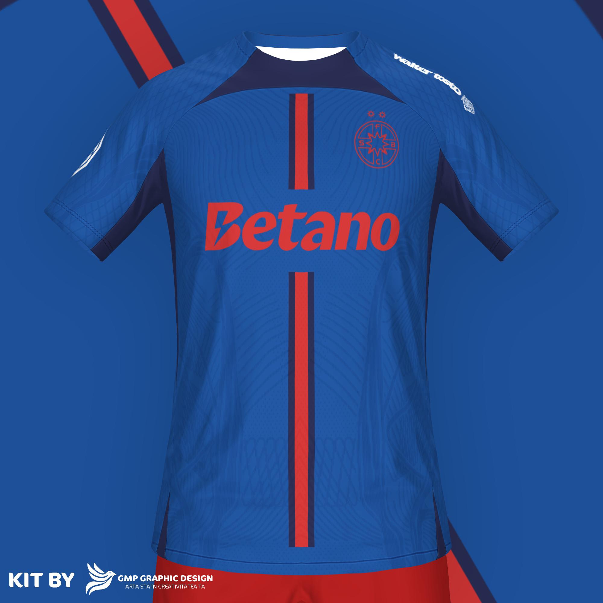 

Новый стиль 2025 Прибытие FCSB Гостевая Домашняя Футбольная Джерси Мужская Женская Повседневная Уличная Спортивная Футболка Дышащая Футболка 3D Модный Топ S