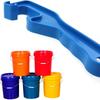 1Pc Random Color Bucket Lid Opener, 5 Gallon Paint Can Wrench, Compact Non-slip Grip for Home & Industrial Use