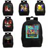 Bbq Dream Ena Pattern Printing Backpack Casual Schoolbag Fashion Gifts Bags