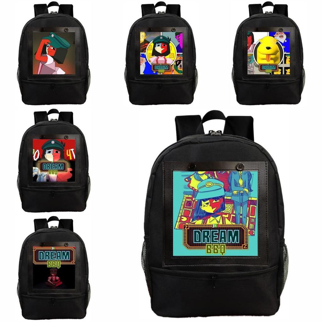 Bbq Dream Ena Pattern Printing Backpack Casual Schoolbag Fashion Gifts Bags