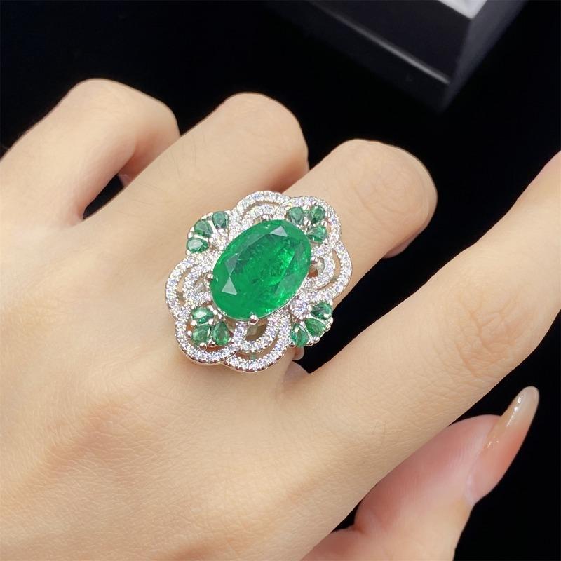 Sace Gems Clássico liga de cobre zircão anel brincos pingente colar conjuntos de jóias presentes festa de casamento