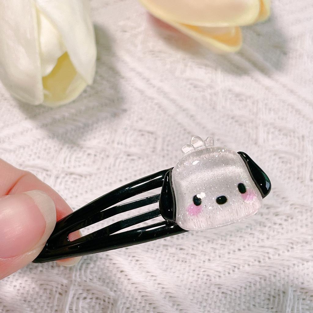 Transparent Cartoon Sanrio Shark Clip Summer Large Kulomie Grab Clip Hairpin Back Head Hair Accessories Headgear Hairpin