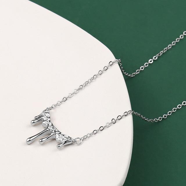 

ANENJERY Необычное ожерелье с подвеской в ​​виде лавы для женщин, геометрические трендовые украшения 2022 года