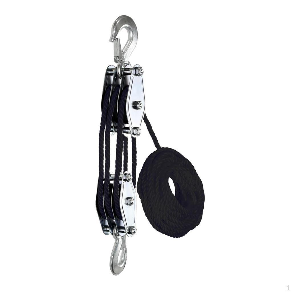 Lift for Heavy Loads, Rotating Pulley Made of Steel