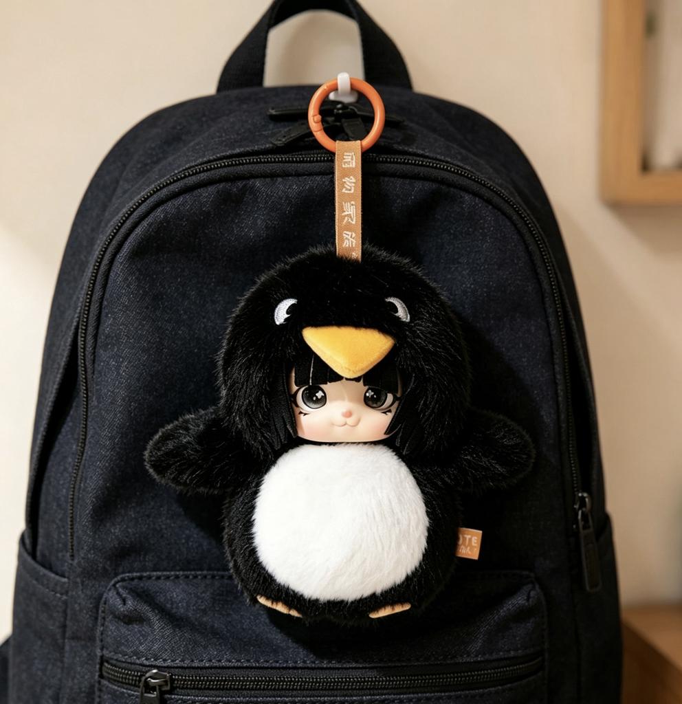 Peluche Carino Gugu Gaga Animali di Peluche del Film Pinguino Carino Colorato Profumato Bambole in Vinile Giocattoli per Bambini Regalo di Compleanno per Bambine