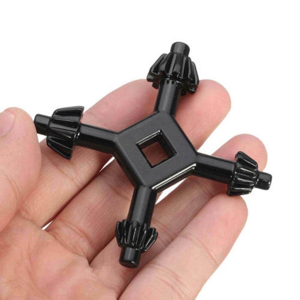 4-in-1 Bohrfutterschlüssel Metallschlüssel Langlebiger Bohrfutterschlüssel Mechanikerarbeit