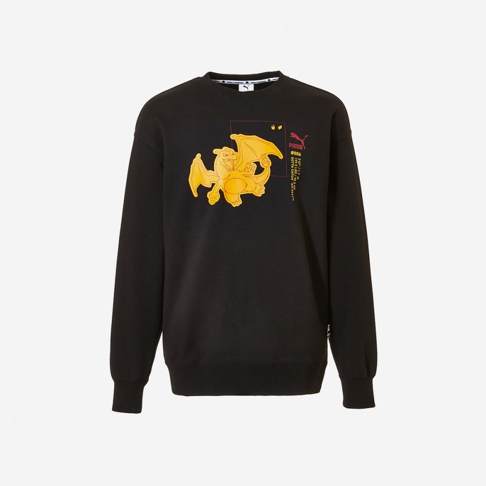 

Puma X Pokemon Relaxed Crew FL Puma Black