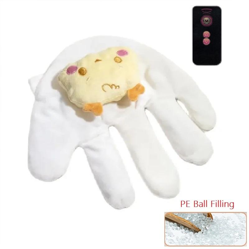 Soothing Baby Sleep Pillow Heated Palm Remote Control Electric Simulated Palm Slapping Sleep Pad Newborn Babies Care Accessories