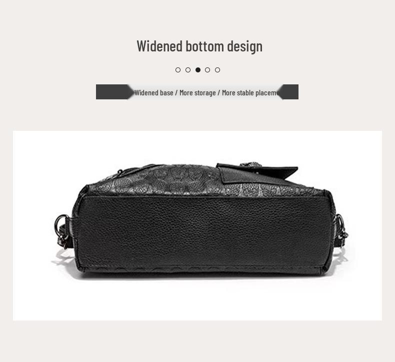 Nischen-Seidenschal-Tragetasche mit Totenkopfnieten – Vielseitige Handtasche mit großem Fassungsvermögen für Crossbody oder Einzel schultertragen