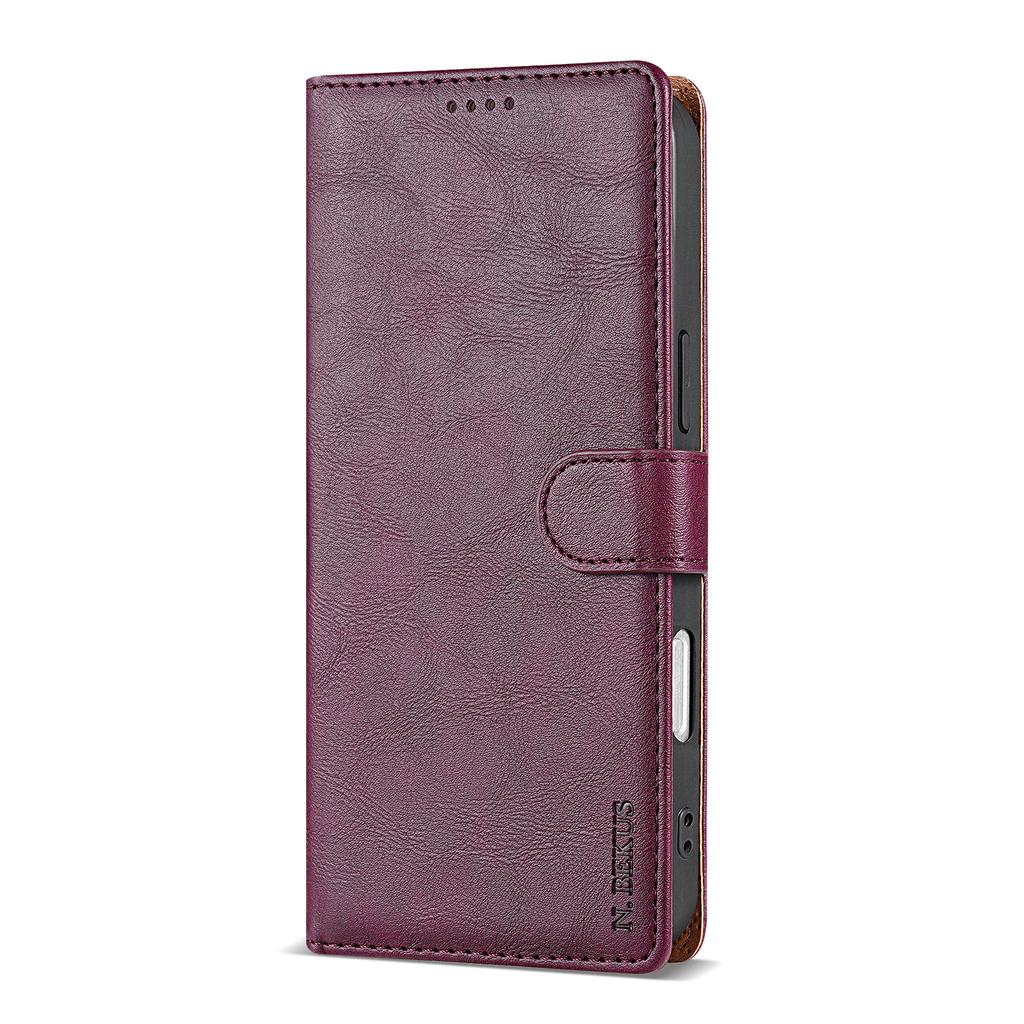 For iPhone 17 Pro Stand Case PU Leather Wallet Phone Cover