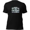 Retro Gaming T-Shirt_ Halte die Module sauber T-Shirt _ Vintage Gamer Kleidung _ Nostalgie Geschenk _ Lässiges Komfort Shirt