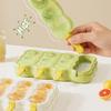Plastic Ice Molds With Stick for Parties and Gatherings Easy Releases 4 Compartments Popsicles Moulds Ice Cream Molds