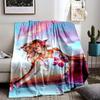 Tropical Dreamscape Blanket for all seasons blanket lunch break throw gift